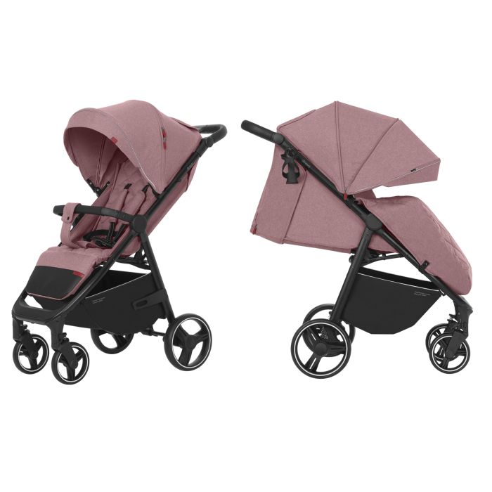 Коляска прогулочная Carrello Bravo CRL-8512 Charm Pink + дождевик L