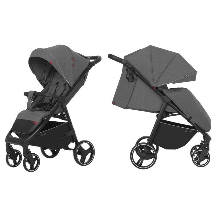 Коляска прогулочная Carrello Bravo CRL-8512 Elephant Grey + дождевик L