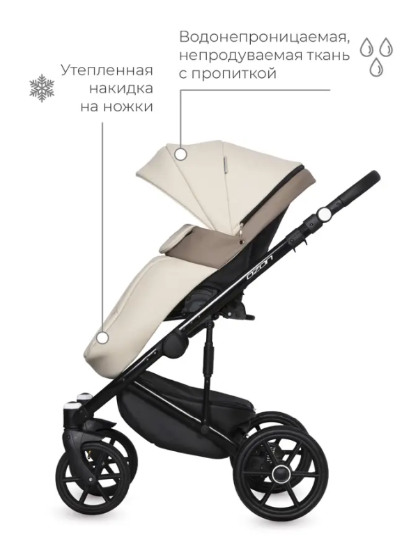 Коляска 2 в 1 Riko Ozon Ecco 25