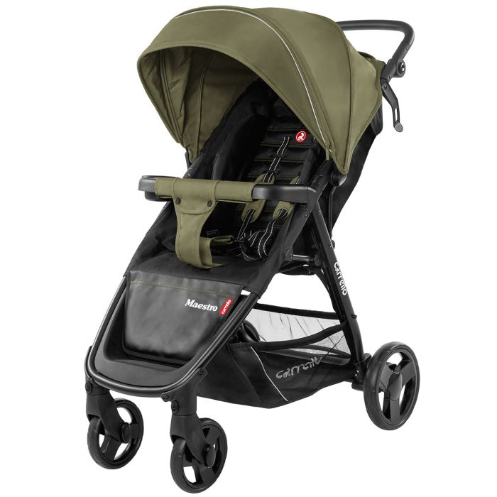 Коляска прогулочная CARRELLO Maestro CRL-1414 Wild Olive +дождевик L